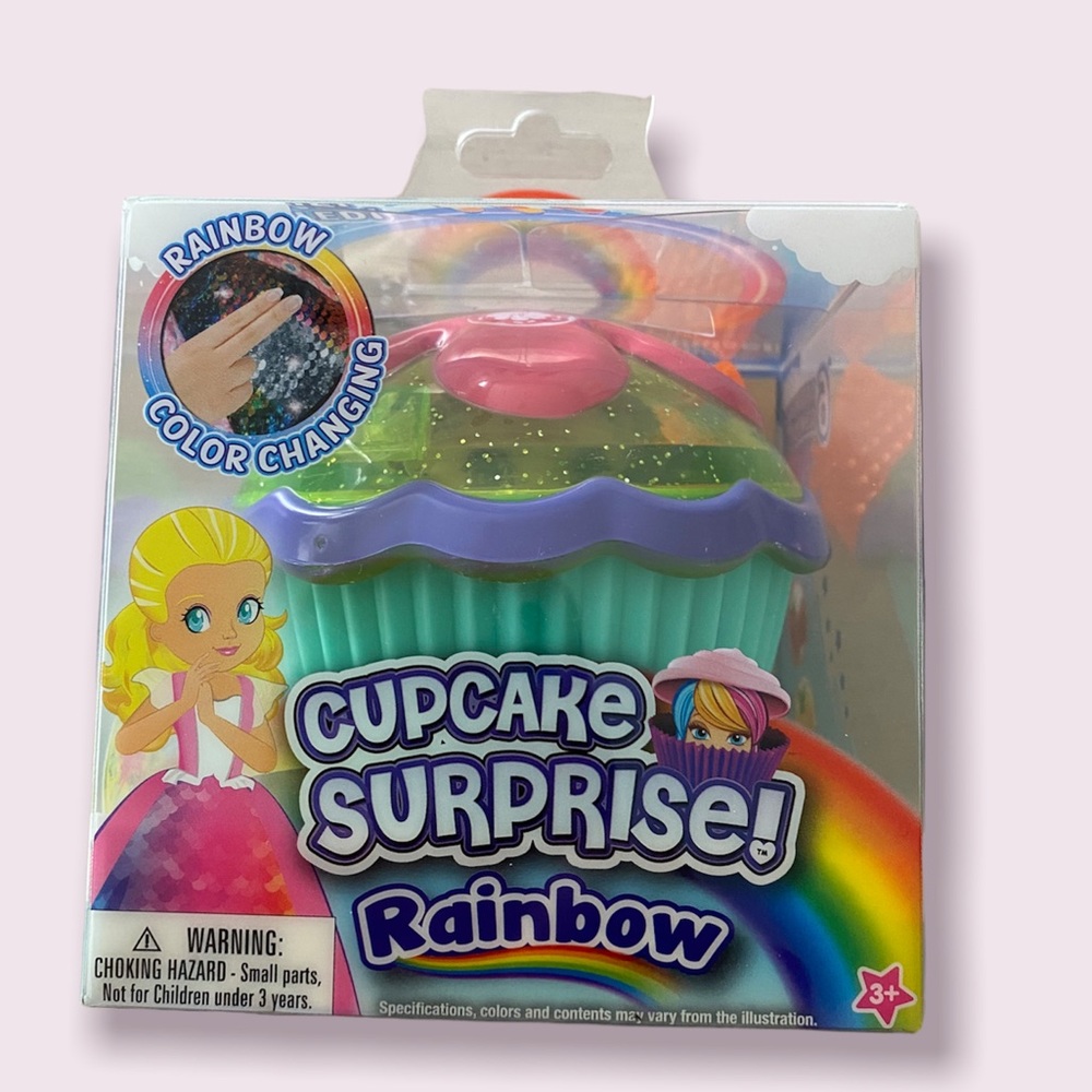 New Cupcake Surprise Scented Princess-Rainbow Sequin Edition Doll Playset